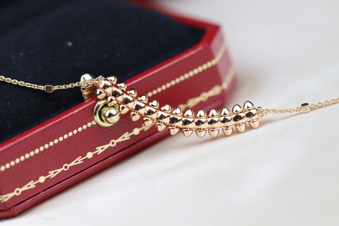 [⭐Reverie Jewels]CLASH PINK GOLD NECKLACE