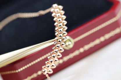 [⭐Reverie Jewels]CLASH PINK GOLD NECKLACE