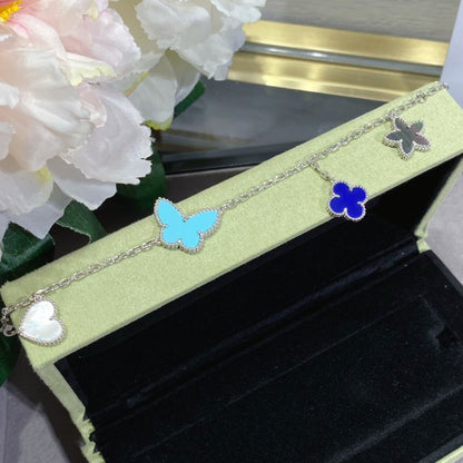 [⭐Reverie Jewels]LUCKY SPRING SILVER BRACELET 4 MOTIF
