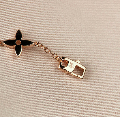 [⭐Reverie Jewels]STAR AND SUN 7 MOTIFS GOLD BRACELET