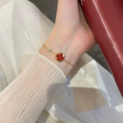 [⭐Reverie Jewels]SUN PEDANT CARNELIAN BRACELET