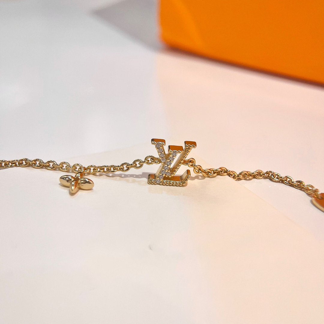 [⭐Reverie Jewels]LOGO STAR MOTIF GOLD BRACELET