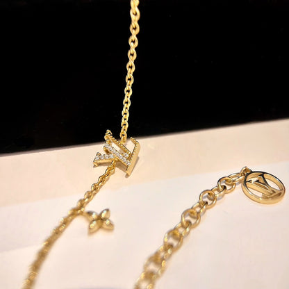 [⭐Reverie Jewels]LOGO STAR MOTIF GOLD BRACELET