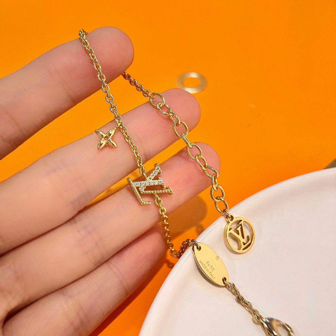 [⭐Reverie Jewels]LOGO STAR MOTIF GOLD BRACELET