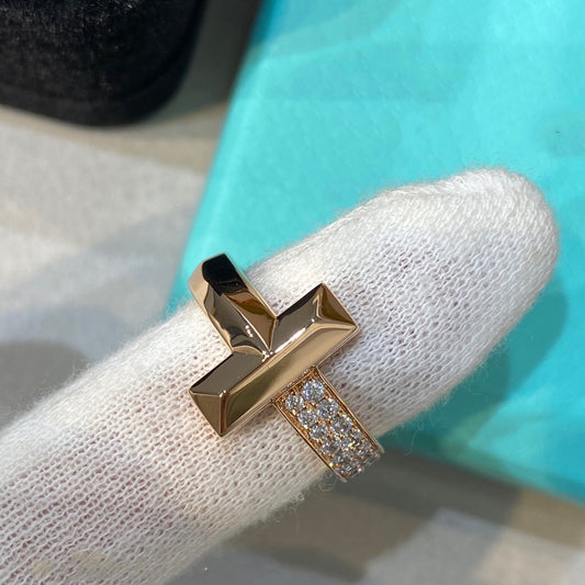 [Reverie Jewels]T WIRE MEDIUM DIAMOND RING