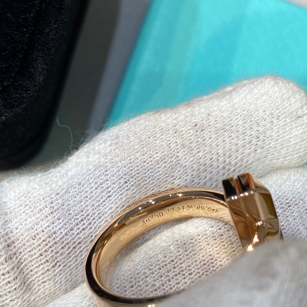 [Reverie Jewels]T WIRE MEDIUM DIAMOND RING