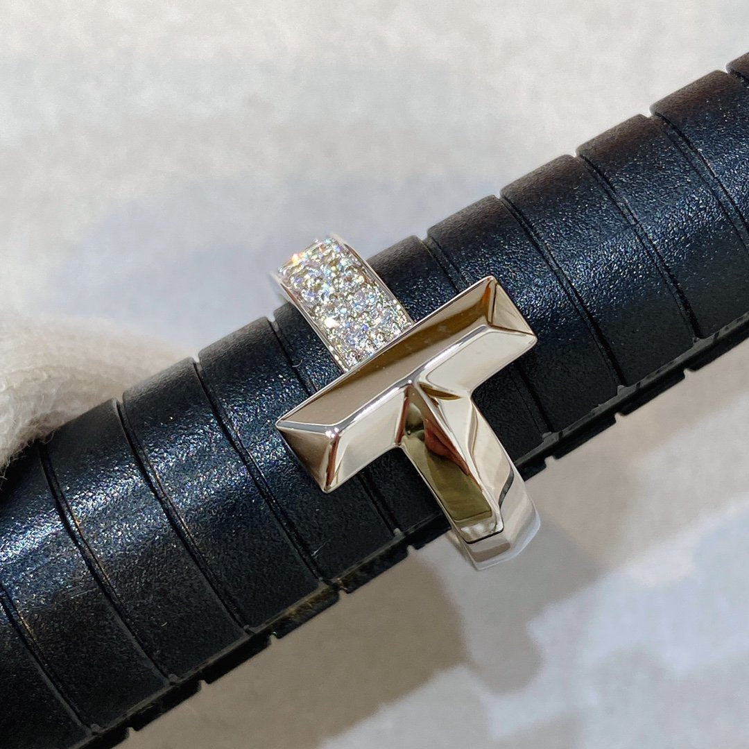 [Reverie Jewels]T WIRE MEDIUM DIAMOND RING