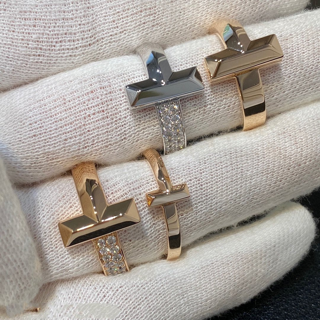 [Reverie Jewels]T WIRE MEDIUM DIAMOND RING