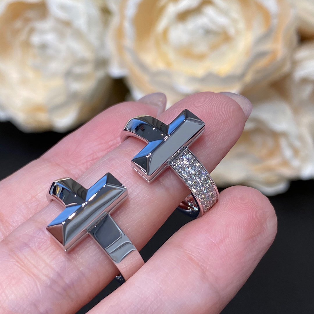 [Reverie Jewels]T WIRE MEDIUM DIAMOND RING