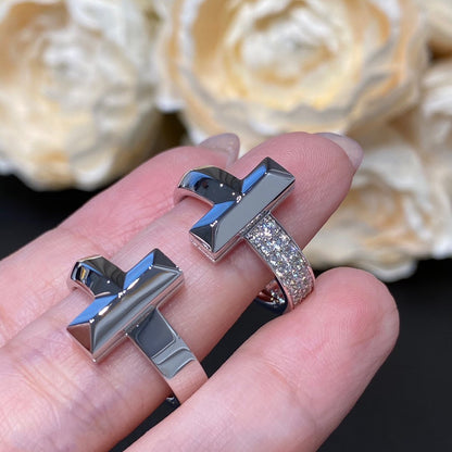 [Reverie Jewels]T WIRE MEDIUM DIAMOND RING