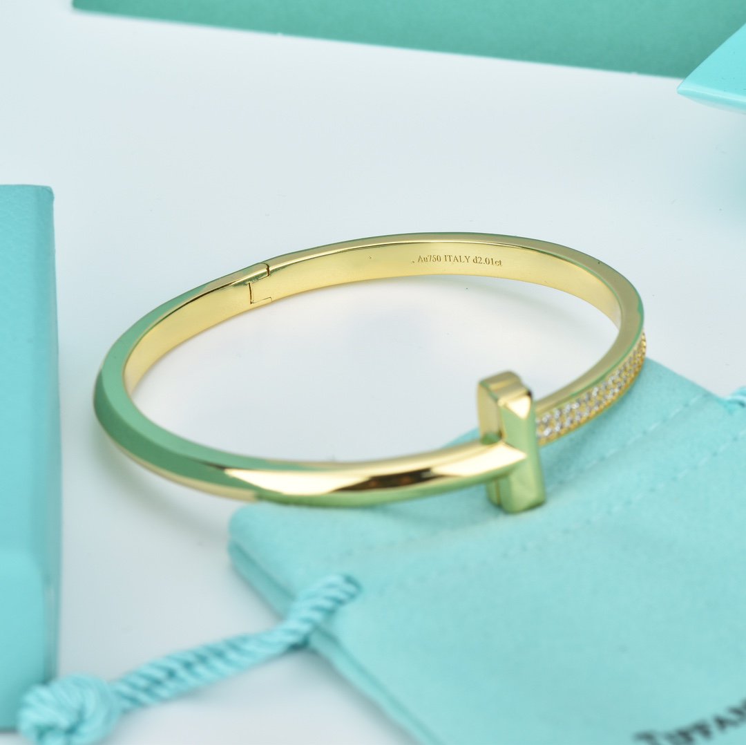 [Reverie Jewels]WIDE DIAMONDS HINGED BANGLE