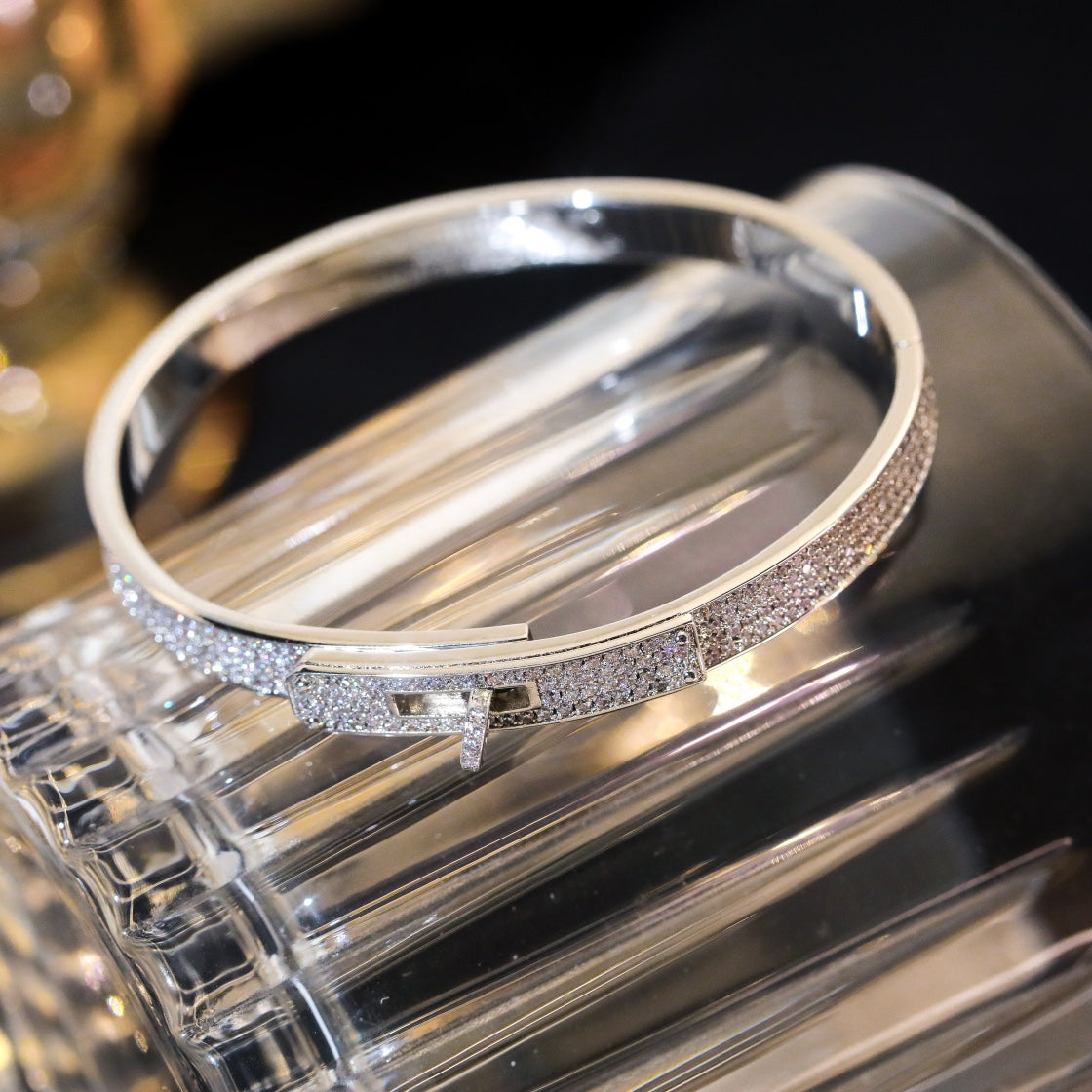 [⭐Reverie Jewels]KELLY BRACELET DIAMOND PAVED