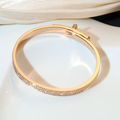 [⭐Reverie Jewels]KELLY BRACELET DIAMOND PAVED