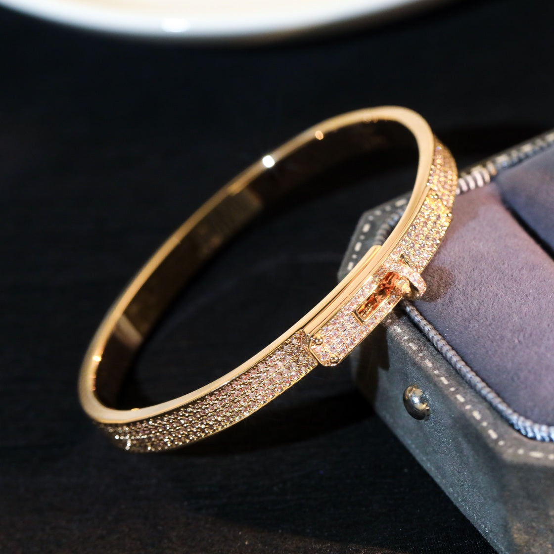 [⭐Reverie Jewels]KELLY BRACELET DIAMOND PAVED