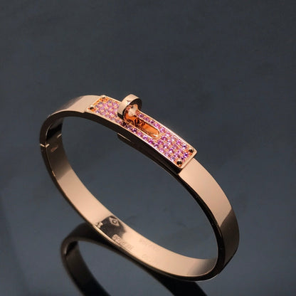 [⭐Reverie Jewels]KELLY BRACELET PINK DIAMOND