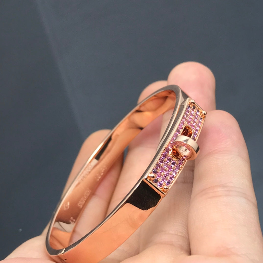 [⭐Reverie Jewels]KELLY BRACELET PINK DIAMOND