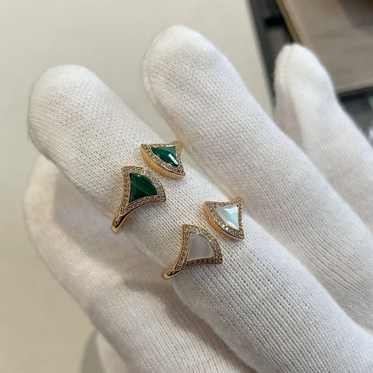 [⭐Reverie Jewels]DREAM MOP DIAMOND OPEN RING