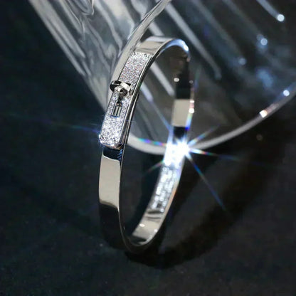 [⭐Reverie Jewels]KELLY SILVER DIAMOND BRACELET
