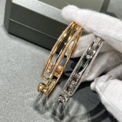 [⭐Reverie Jewels]MOVE 10TH PAVED DIAMOND BRACELET