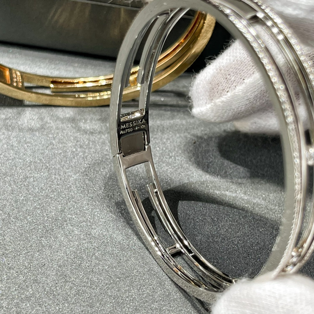 [⭐Reverie Jewels]MOVE 10TH PAVED DIAMOND BRACELET