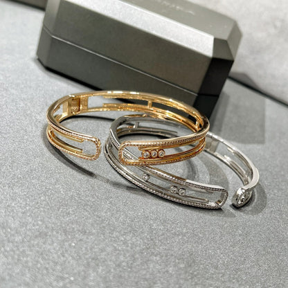 [⭐Reverie Jewels]MOVE 10TH PAVED DIAMOND BRACELET