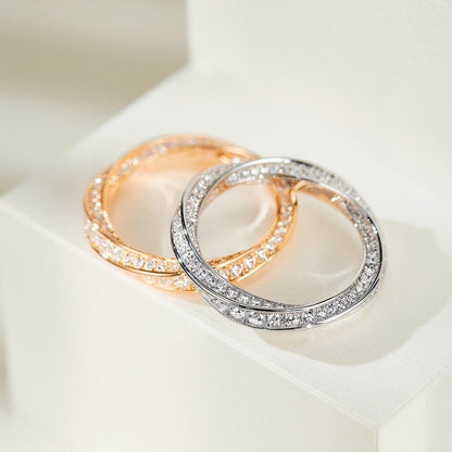 [Reverie Jewels]SPIRAL DIAMOND RING