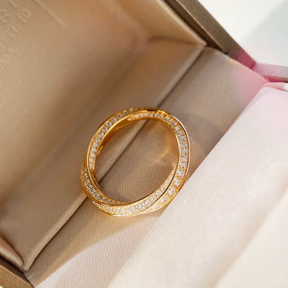 [Reverie Jewels]SPIRAL DIAMOND RING