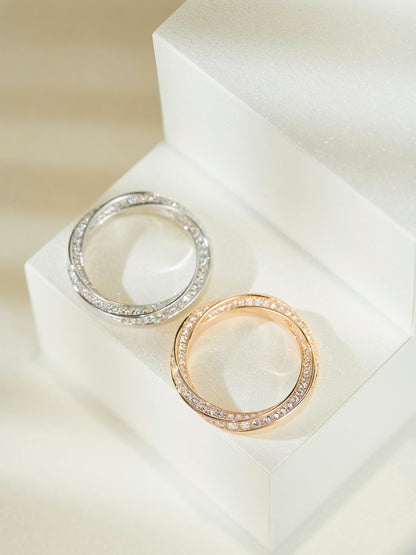 [Reverie Jewels]SPIRAL DIAMOND RING