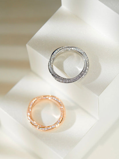 [Reverie Jewels]SPIRAL DIAMOND RING