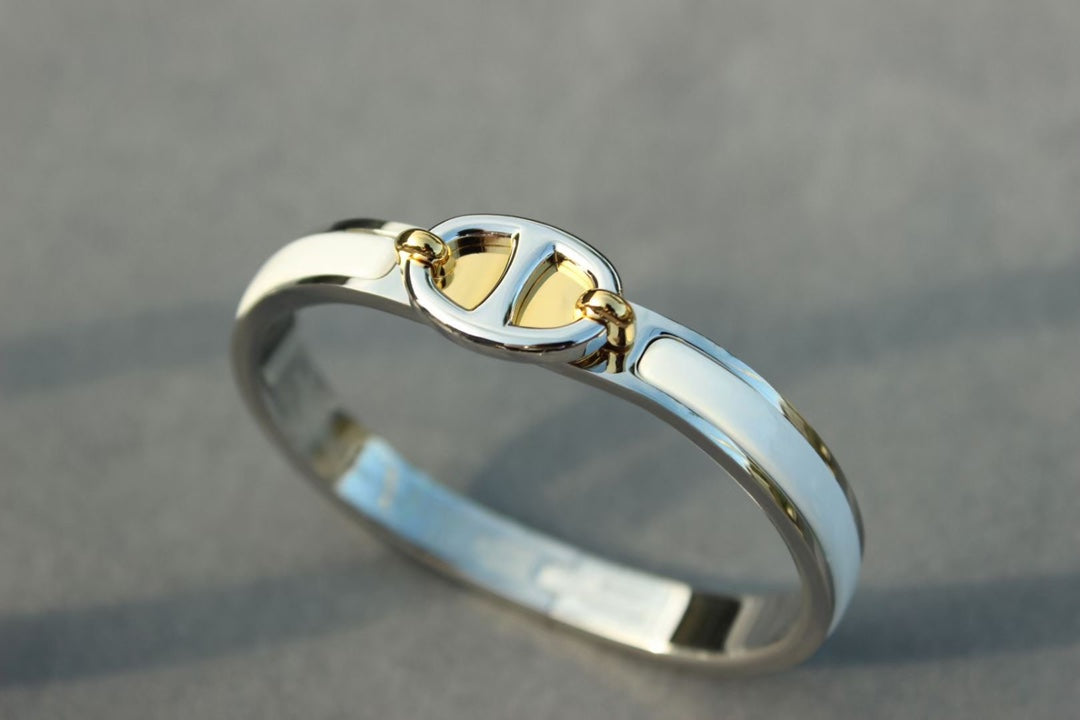 [⭐Reverie Jewels]CLIC CHAINE SILVER BRACELET