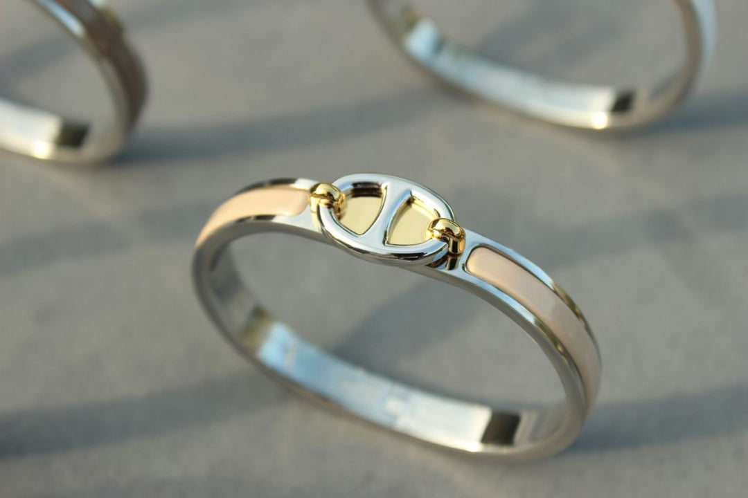 [⭐Reverie Jewels]CLIC CHAINE SILVER BRACELET