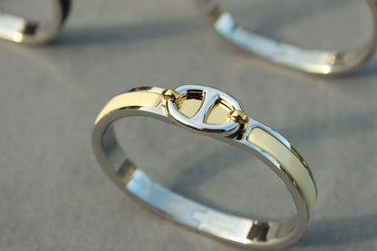 [⭐Reverie Jewels]CLIC CHAINE SILVER BRACELET