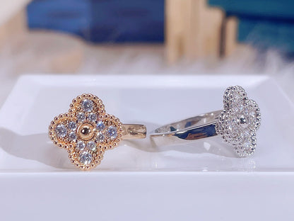 [⭐Reverie Jewels]CLOVER DIAMOND RING