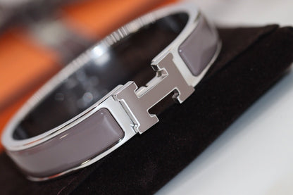 [⭐Reverie Jewels]H BRACELET 12MM BROWN