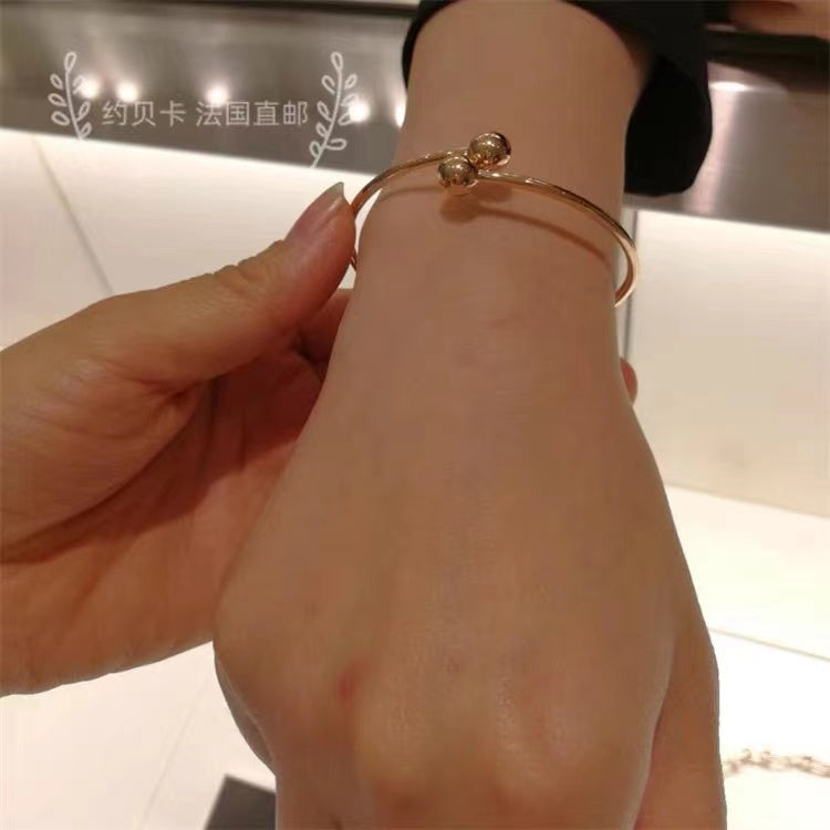 [Reverie Jewels]CITY HARDWEAR BALL BYPASS BRACELET