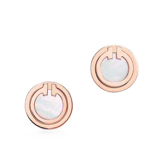 [Reverie Jewels]PEARL CIRCLE EARRINGS MOTHER