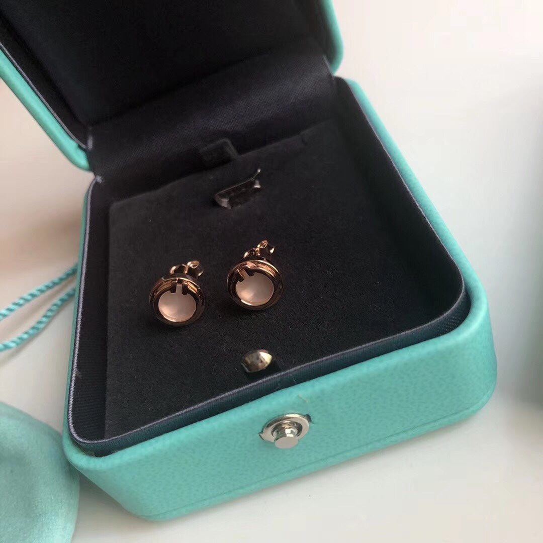[Reverie Jewels]PEARL CIRCLE EARRINGS MOTHER