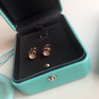 [Reverie Jewels]PEARL CIRCLE EARRINGS MOTHER
