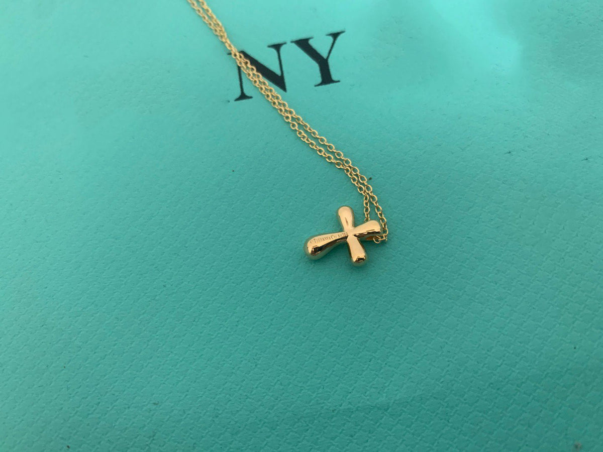 [Reverie Jewels]CROSS PENDANT MINI BARE CROSS NECKLACE