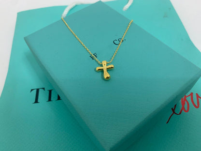 [Reverie Jewels]CROSS PENDANT MINI BARE CROSS NECKLACE