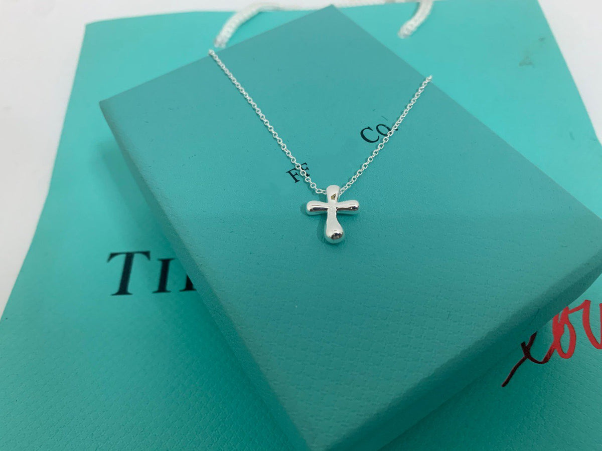 [Reverie Jewels]CROSS PENDANT MINI BARE CROSS NECKLACE