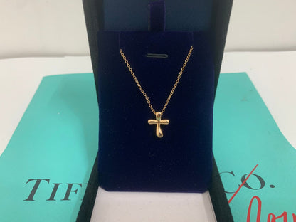 [Reverie Jewels]CROSS PENDANT MINI BARE CROSS NECKLACE
