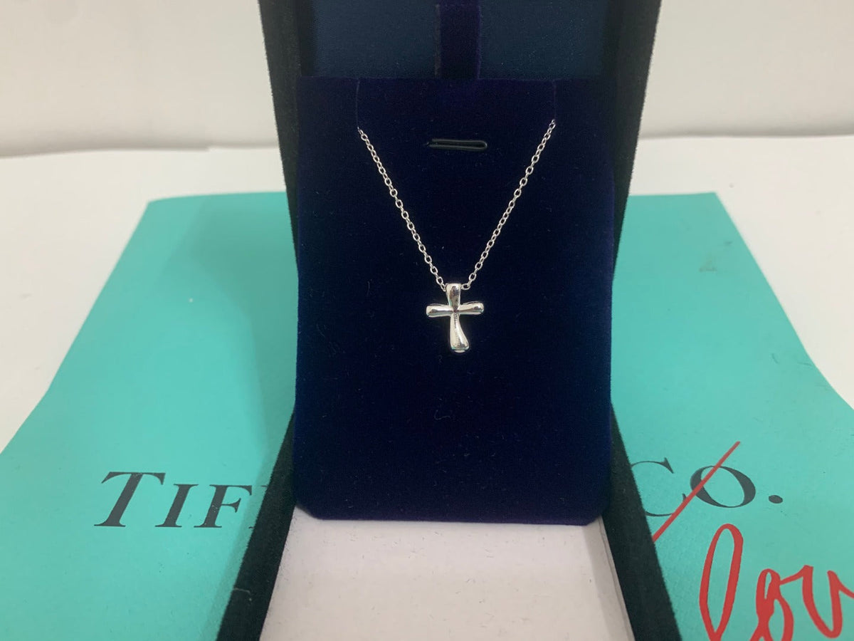 [Reverie Jewels]CROSS PENDANT MINI BARE CROSS NECKLACE