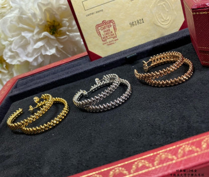 [⭐Reverie Jewels]CLASH LARGE HOOP EARRINGS