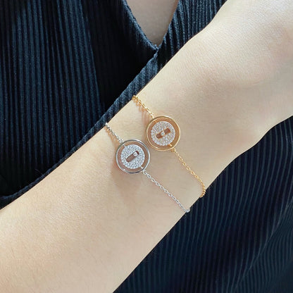 [⭐Reverie Jewels]Demo MOVE DIAMOND PAVED BRACELET