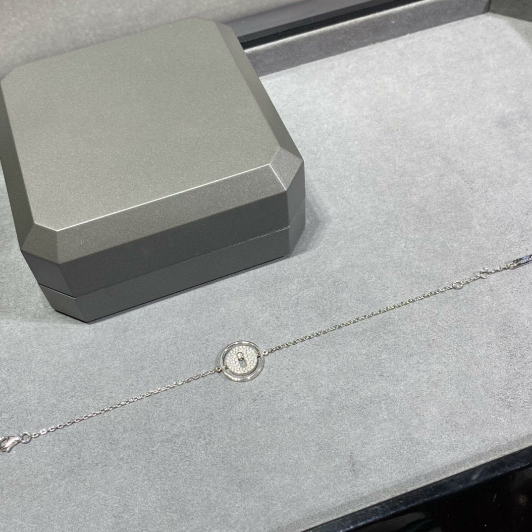 [⭐Reverie Jewels]Demo MOVE DIAMOND PAVED BRACELET