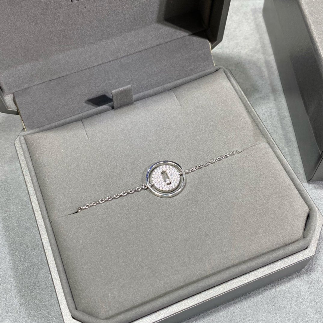 [⭐Reverie Jewels]Demo MOVE DIAMOND PAVED BRACELET