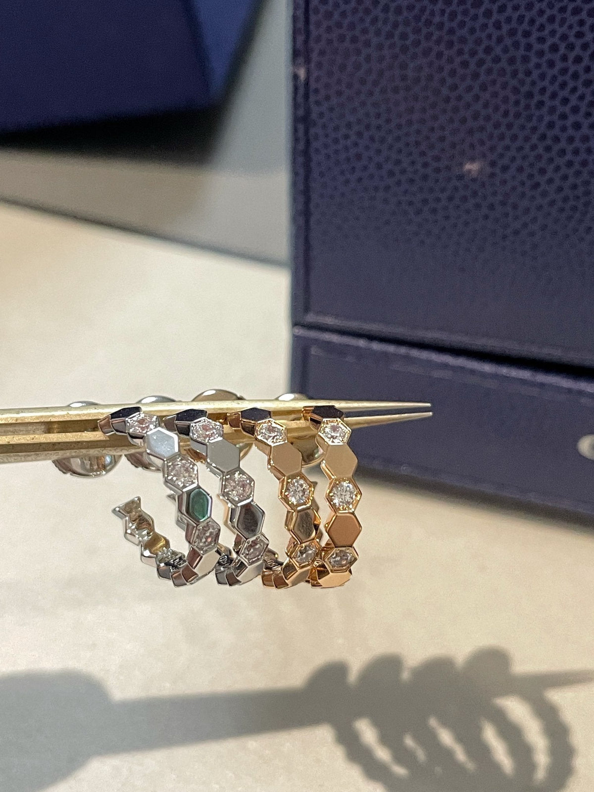 [⭐Reverie Jewels]Hollow Design Four-Leaf Clover Flower Shape Ring