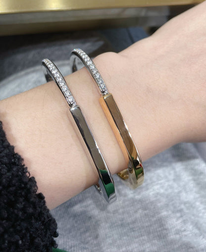 [Reverie Jewels]LOCK BRACELET DIAMOND
