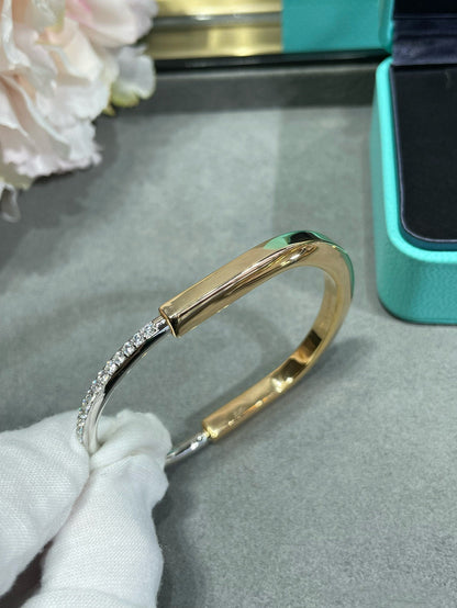 [Reverie Jewels]LOCK BRACELET DIAMOND